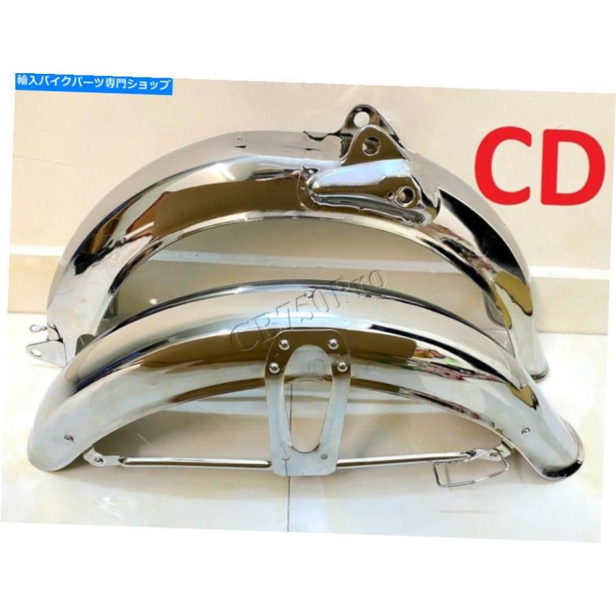 もも Front Fender Honda CD50 CD65 CD70 CD70 SS50 CL50用クロム
