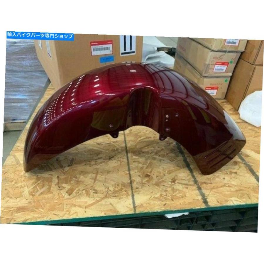 Front Fender NOS 2004ホンダVTX1800Rフロントフェンダー*ブラッドストーンレッドメタリック* 61100-MCV-R10ZF NOS 2004 Honda VTX1800R Front Fender