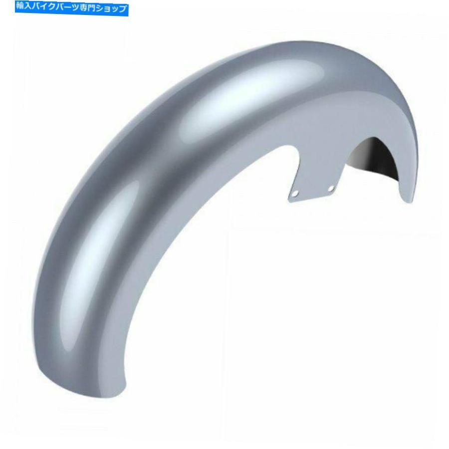 Front Fender 華麗な銀21 \"86-20ハーリーツーリングのためのラッパーハガフロントフェンダー Brilliant Silver 21\" Reveal Wrapper Hugger Front Fendの画像