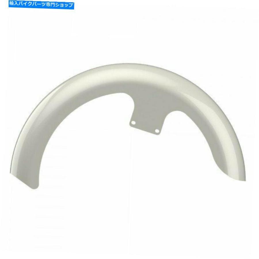 Front Fender Bonniville Salt Pearl 21 \"ラッパーハガフロントフェンダーフィット86-20ハーリーHD Bonniville Salt Pearl 21\" Reveal Wrapper Huggerの画像