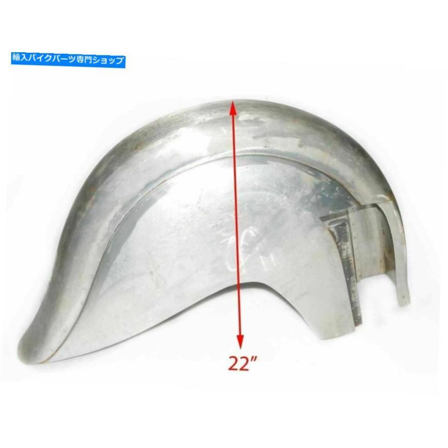 Front Fender ヴィンテージインドの最高民間民間プランジャフロント＆リアの生マッドガードフェンダーセット Vintage Indian Chief Civilian Plunger_2