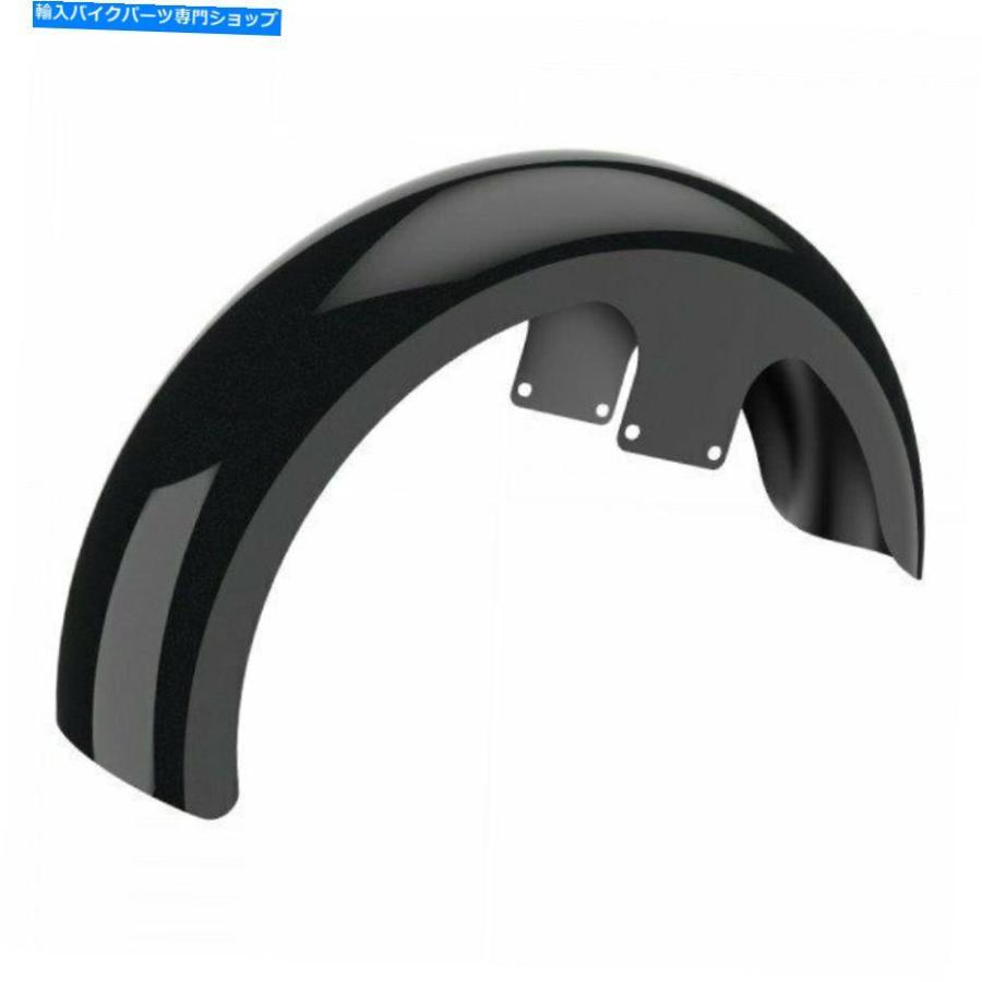 Front Fender 真夜中の真珠21 \"ラッパーハガフロントフェンダーフィット86-20ハーレーツーリング Midnight Pearl 21\" Reveal Wrapper Hugger Front Feの画像
