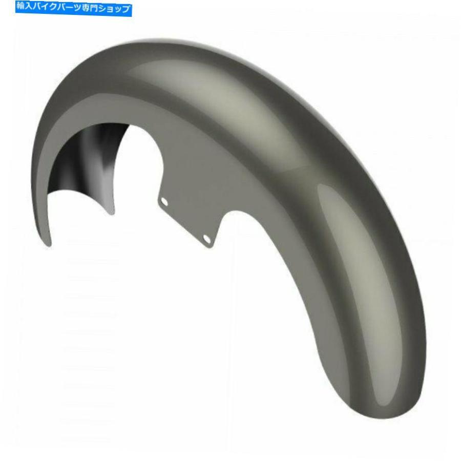 Front Fender 工業用グレー21 \"ラッパーハガフロントフェンダーフィット86-20ハーリーツーリング Industrial Gray 21\" Reveal Wrapper Hugger Front F