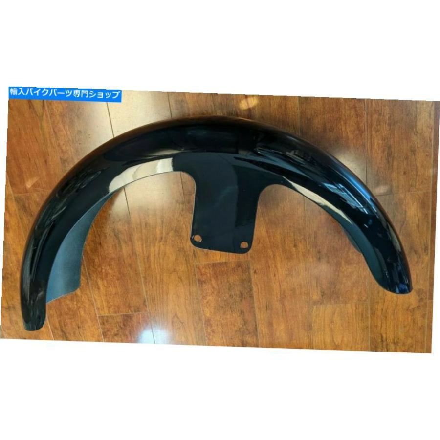Front Fender 23インチホイール2014+ツーリング用のオープンボックスBAD DAD 80878鮮やかなブラックラップフロントフェンダー Open Box Bad Dad 80878