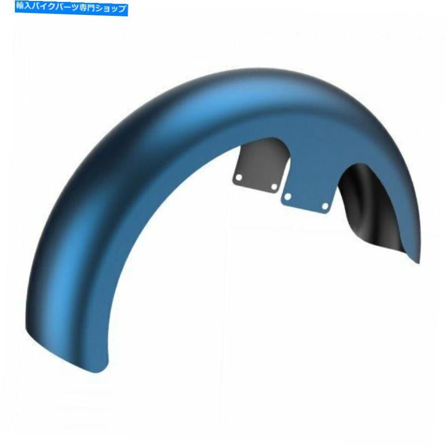 Front Fender Legend Blue Denim 21 \"ラッパーハガフロントフェンダーフィット86-20ハーリー Legend Blue Denim 21\" Reveal Wrapper Hugger Front Fenの画像