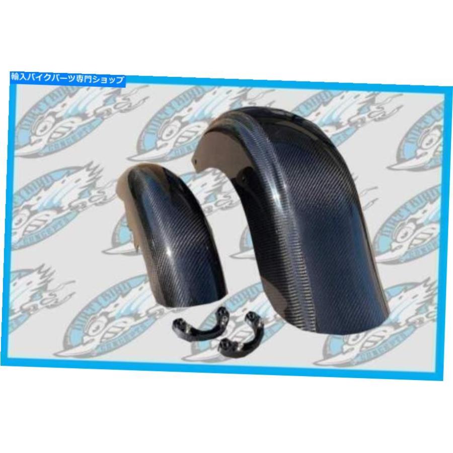 Front Fender ハーレーダビッドソン性能カーボンファイバーフロント 