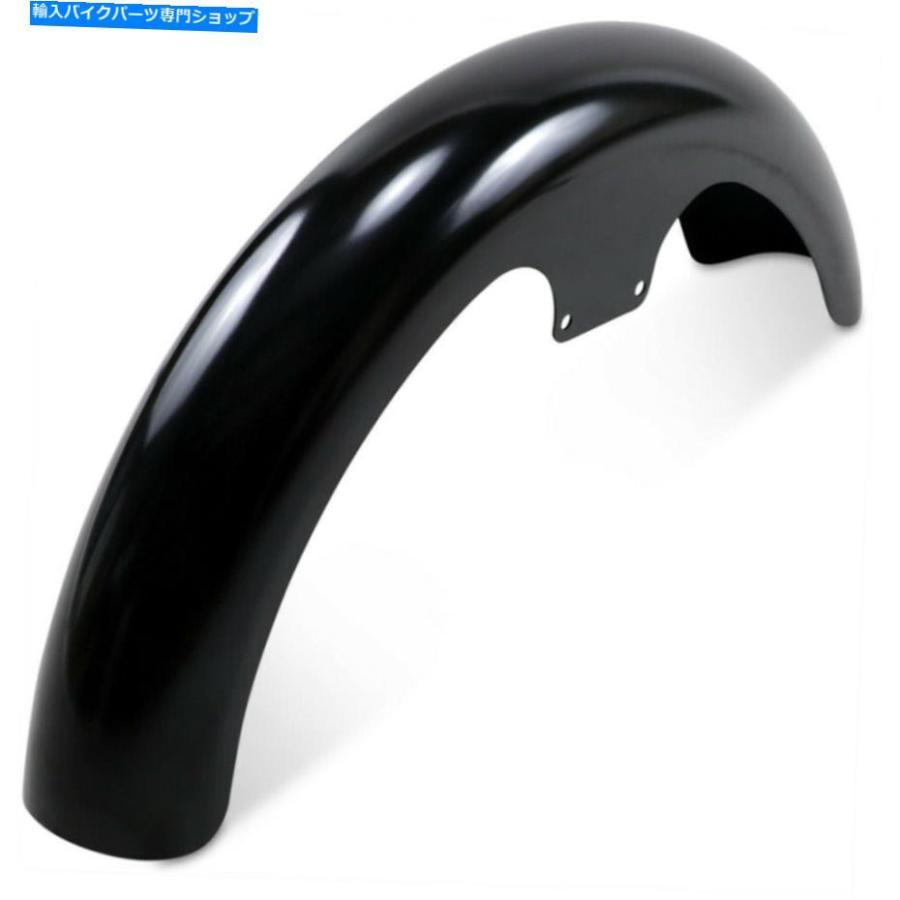 Front Fender klock werksラッパーフロントフェンダーキット - ブラック - スチール - 21 \"| KW05-02-0500S Klock Werks Wrapper Front Fender Kit -