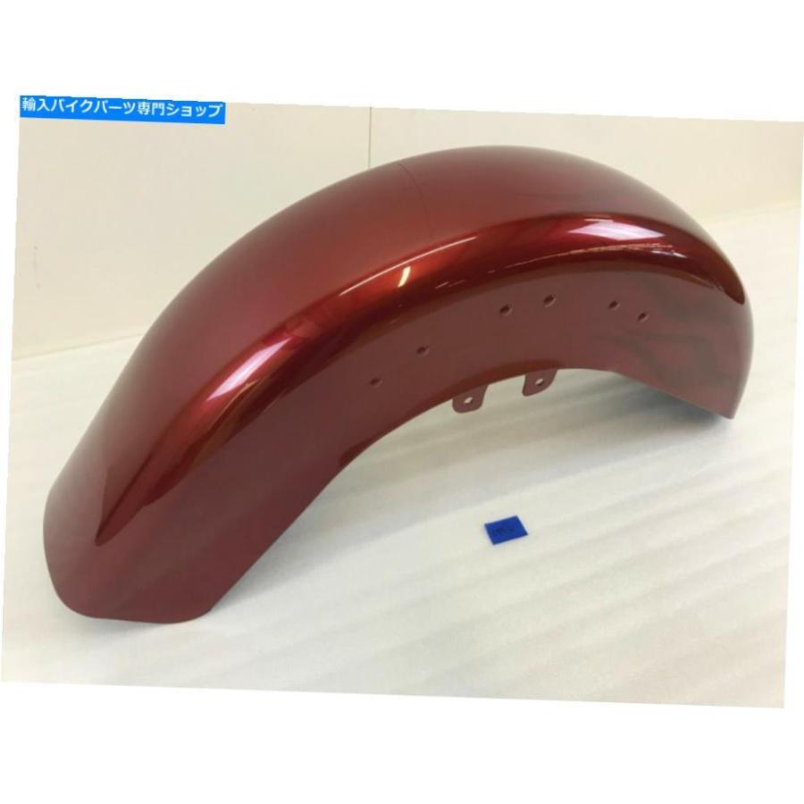 Front Fender 2003 Oem Harley-Davidson Flstc Heritage Suphail Rasical Paintフロントフェンダー炎 2003 OEM Harley-Davidson FLSTC Heritage Softa_2
