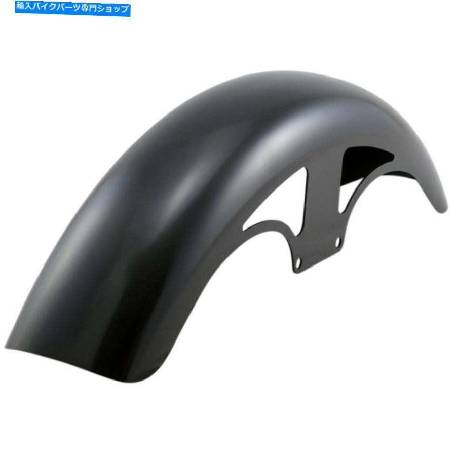 Front Fender Klock werks P-Tom Front Fenderキット - ブラック - スチール - 19 \"| KW05-06-0007 Klock Werks P-Tom Front Fender Kit - Black - St