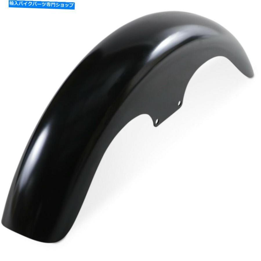 Front Fender Klock Werks Klubフロントフェンダーキット - ブラック - スチール - 19 \"| KW05-06-0004 Klock Werks Klub Front Fender Kit - Black -