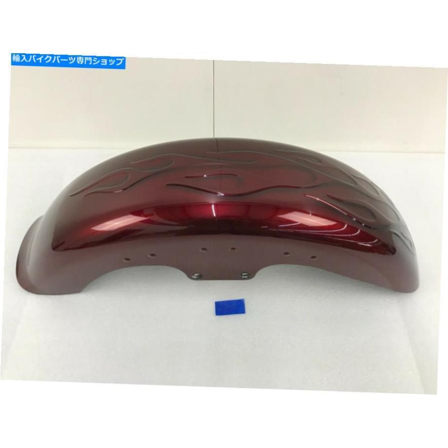 Front Fender 2005 OEMハーレー - ダビッドソンソフテイルファットボーイ番号塗料セットフロントフェンダー炎 2005 OEM Harley-Davidson Softail Fatb_1
