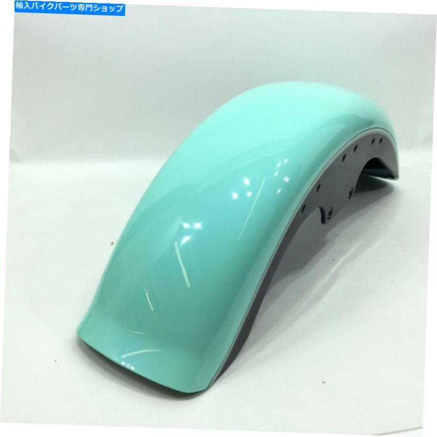 Front Fender NOS純正ハーレー2000~2017ファットボーイフロントフェンダーミントグリーン59595-02BDL NOS Genuine Harley 2000 to 2017 Fat Boy Frontの画像