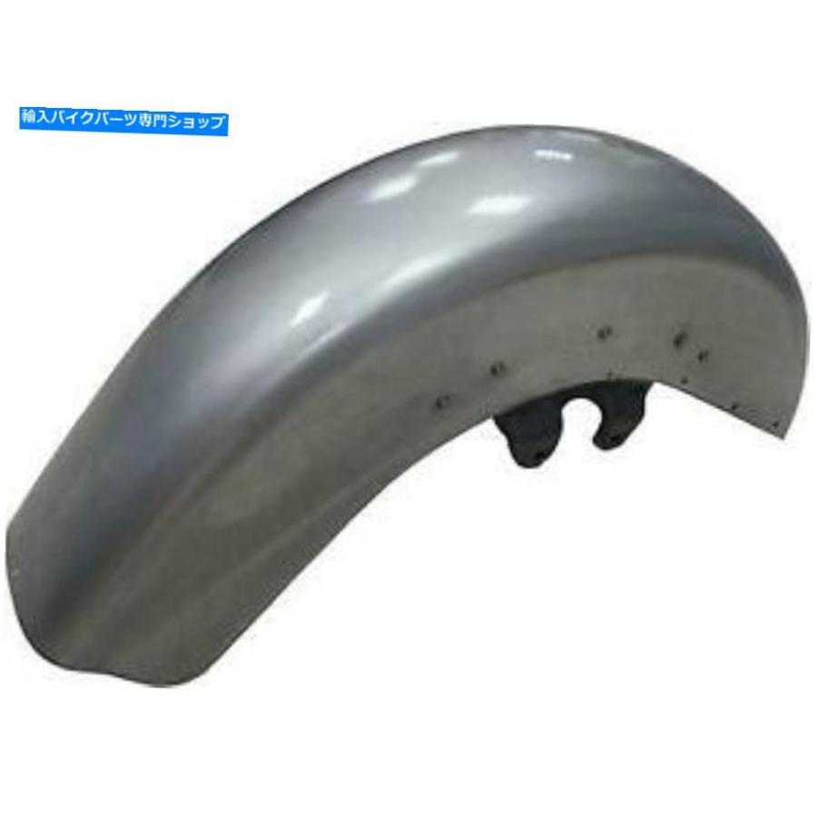 Front Fender ヒントインデントのトリムホール1979-84ハーレーダビッドソンflhを持つハードドライブフロントフェンダー HardDrive Front Fender with