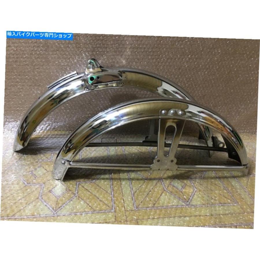 Front Fender ホンダSS50 CL50 CL70の利益のステンレス鋼鋼の向こう正面とリアフェンダーマッドガード。 Stainless Steel Front And Rear Fender Mudguard For フロントフェンダー-車、バイク、自転車