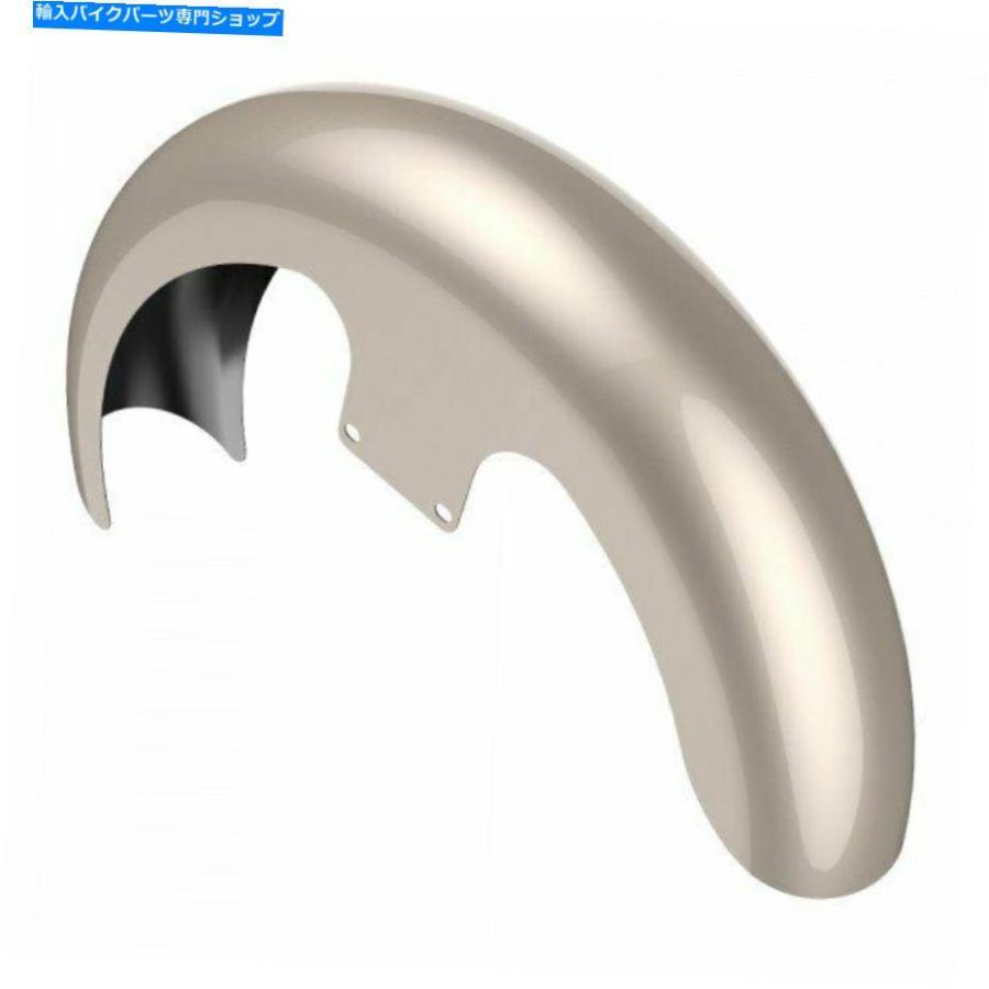 Front Fender シルバーフォーチュン21 \"ラッパーハガフロントフェンダー86-20ハーレーフランツーリング Silver Fortune 21\" Reveal Wrapper Hugger Fr