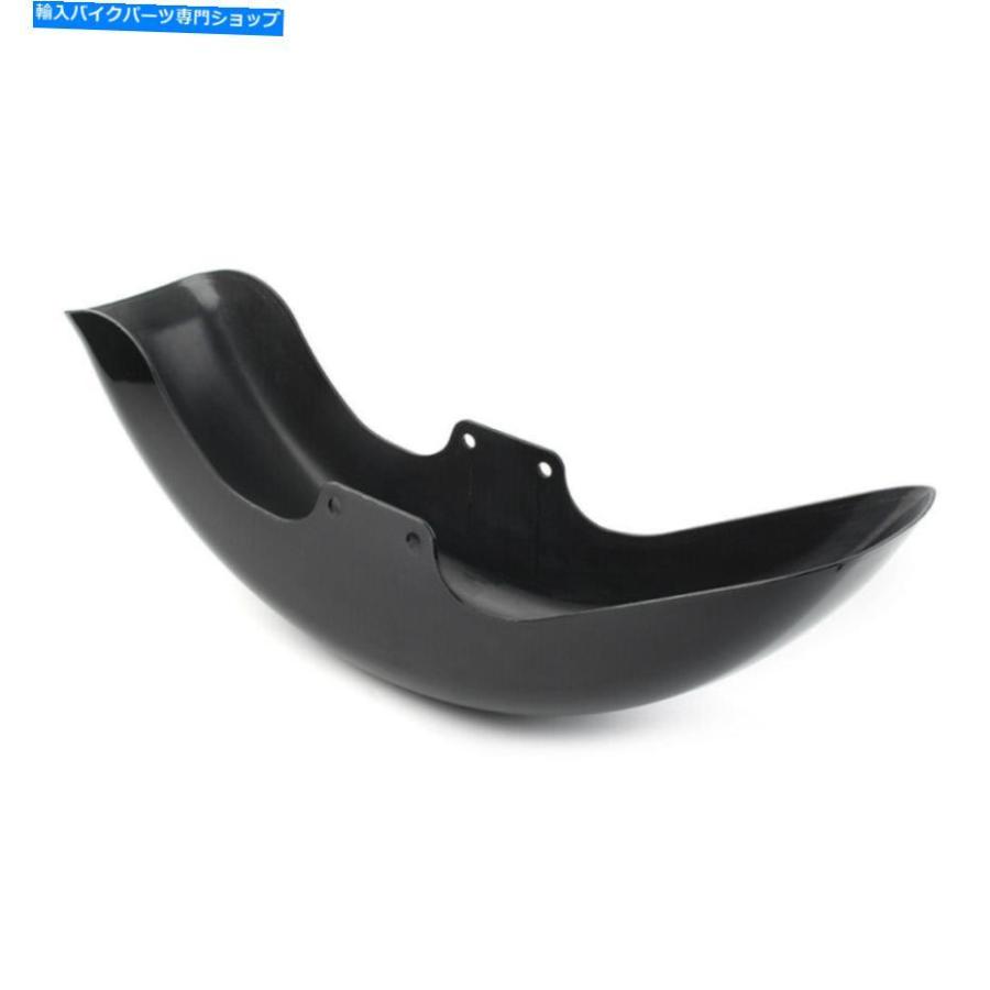 Front Fender ABSフロントフェンダーマッドガードスプラッシュカバーフィットハーレーソフトファットボーイ2006-2017 ABS Front Fender Mudguard Spla_2