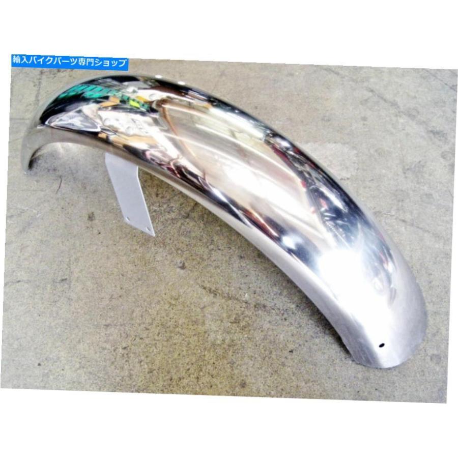 Front Fender フロントフェンダーマッドガード4ホールノートンコマンドー06-3175イギリス製ステンレス鋼 Front Fender Mudguard 4 holes Norton Comma