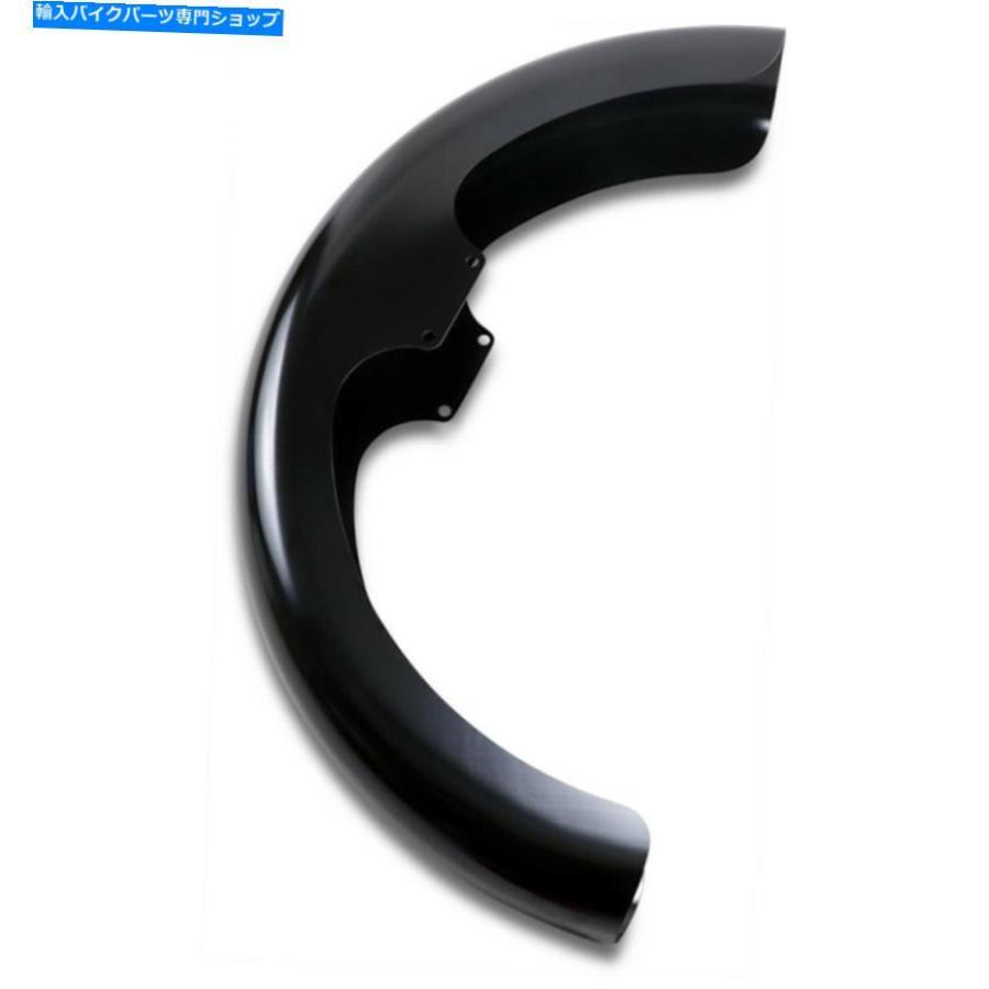 Front Fender Klock werksラッパーフロントフェンダーキット - ブラック - スチール - 19 \"| KW05-06-0002 Klock Werks Wrapper Front Fender Kit - B
