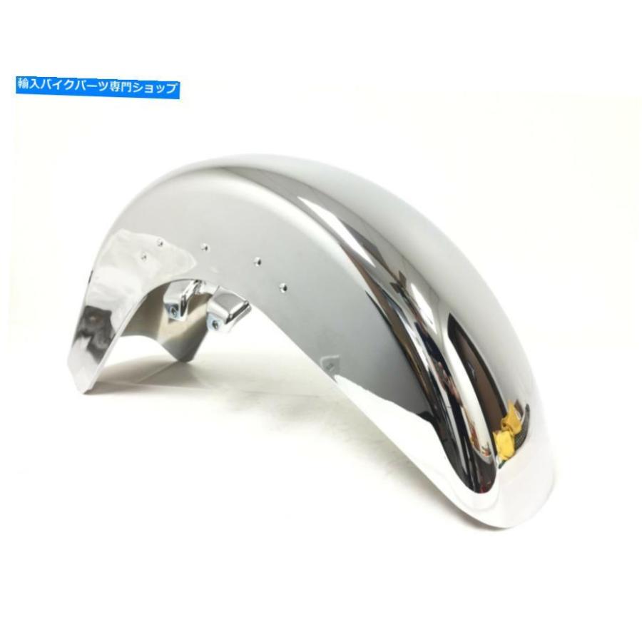 Front Fender ニューハーレーダビッドソンツーリングフロントフェンダークロム - レア！ （＃38） NEW Harley Davidson Touring Front Fender Chromeの画像