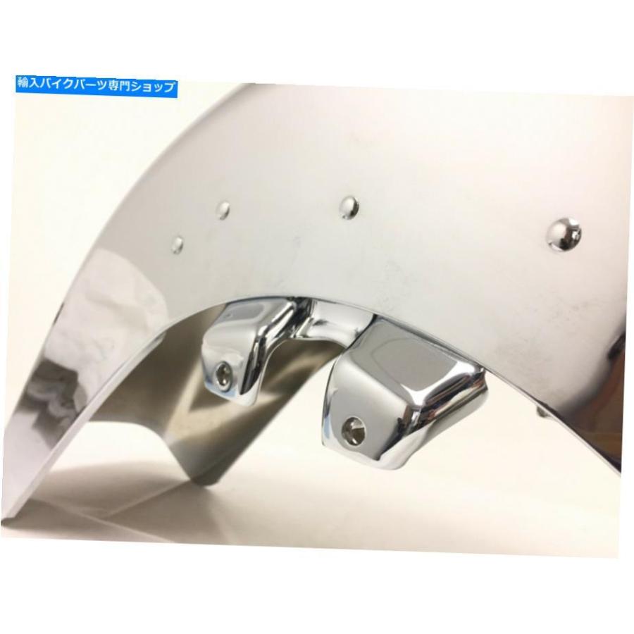Front Fender ニューハーレーダビッドソンツーリングフロントフェンダークロム - レア！ （＃38） NEW Harley Davidson Touring Front Fender Chromeの画像
