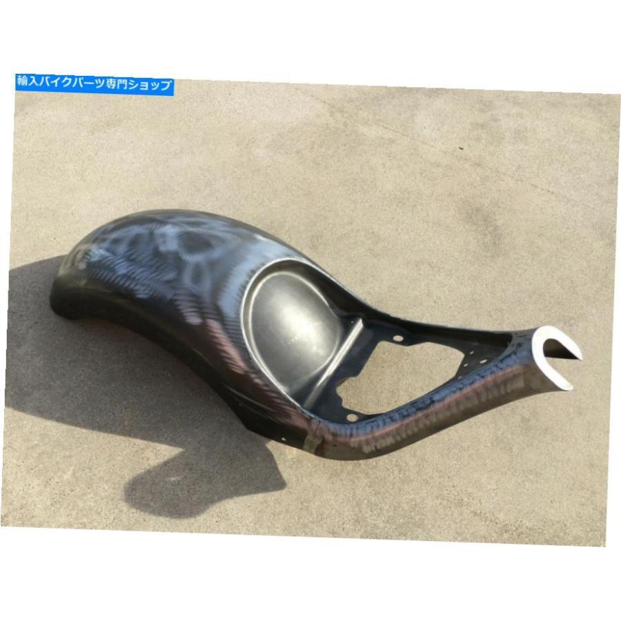 Rear Fender ビッグドッグオートバイOEM 2009-10オオカミリアフェンダーW /シートカウル生スチール1ピース Big Dog Motorcycles OEM 2009-10 WOLF reaの画像