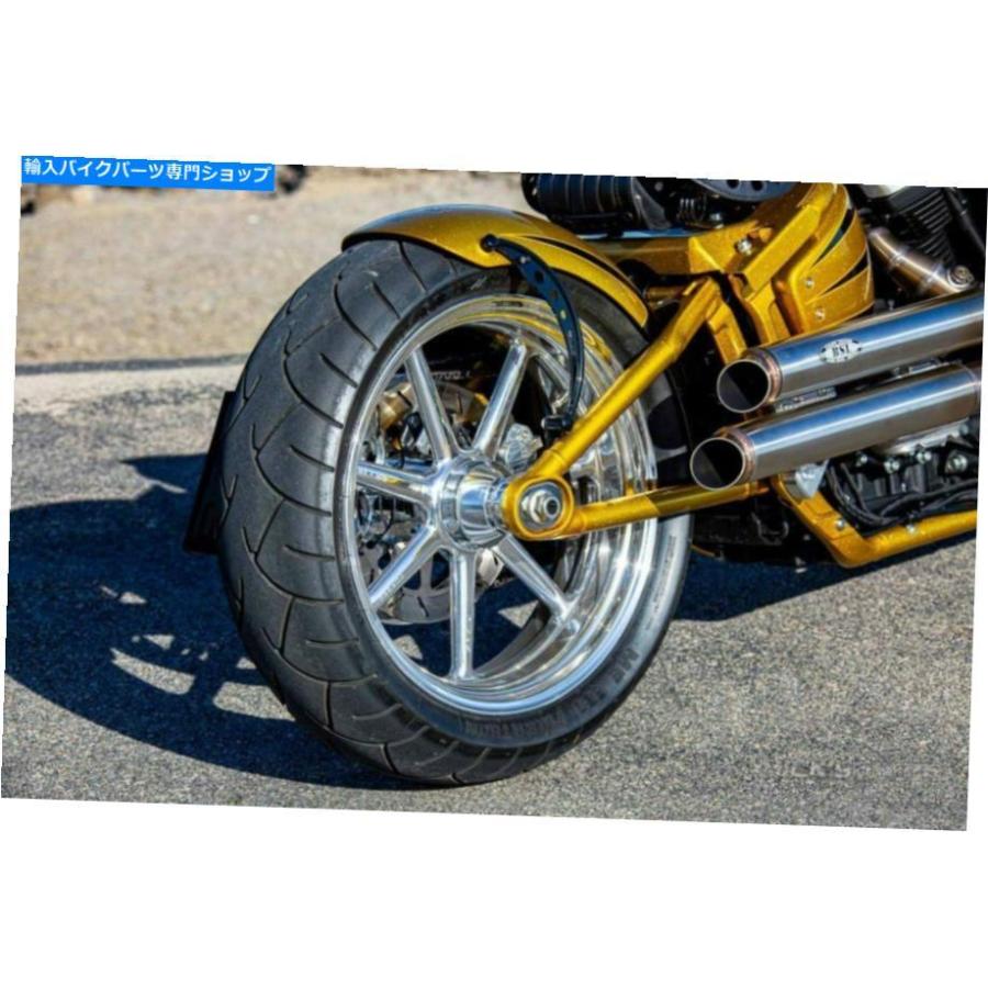 Rear Fender 本物のRicksリア「ボバー」フェンダー最大200タイヤ - ミルウォーキー8ソフト Genuine Ricks Rear “Bobber” Fender for up to 200 tire