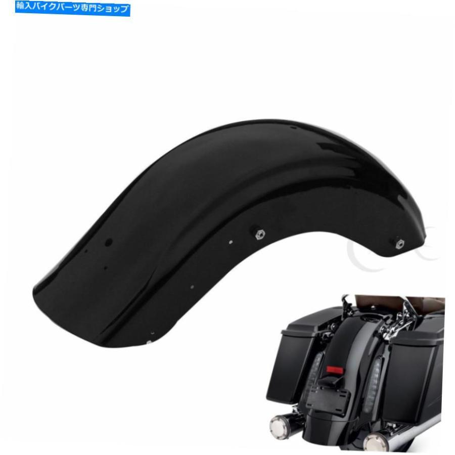 Rear Fender ハーレーツーリングストリートグライドFLHX 2009-2020ブラックTCMT Rear Fender For Harley Touring Street Glide FLHX 2009-2020 Black