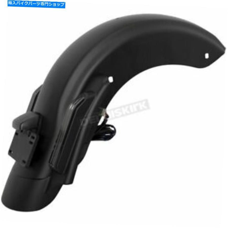 Rear Fender HOGWORKZデニムブラックリアストレッチフェンダーシステム - HW161007 HogWorkz Denim Black Rear Stretched Fender System - HW161007