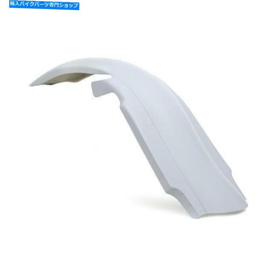Rear Fender ハーレー - ダビッドソン拡張バッガーオーバーレイリアフェンダー96-08「滑らか」 HARLEY-DAVIDSON EXTENDED BAGGER OVERLAY REAR FENDER