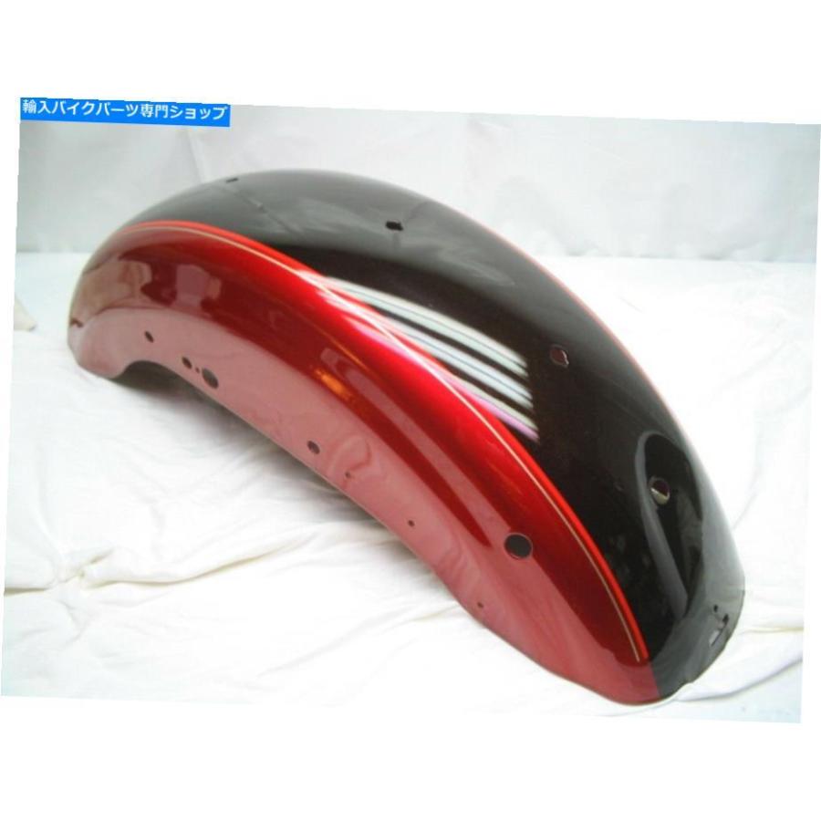 Rear Fender ニュースポーツスターリアフェンダー59885-12DJUエンバーレッド＆メルローサングGLO - 1200Cカスタム NEW Sportster Rear Fender 59885-1の画像