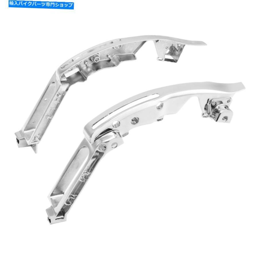 Rear Fender Chrome FenderサポートキットフィットハーレーツーリングロードグライドFltrx 2014-2021 2020 Chrome Fender Support Kit Fit For Harley