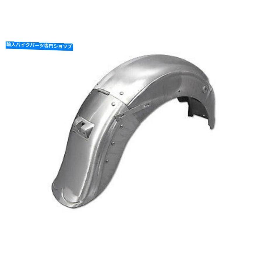 Rear Fender ヒンジ付きテールフィンダー付きレプリカリアフェンダーHarley-Davidsonオートバイ Replica Rear Fender with Hinged Tail fits Harley-D