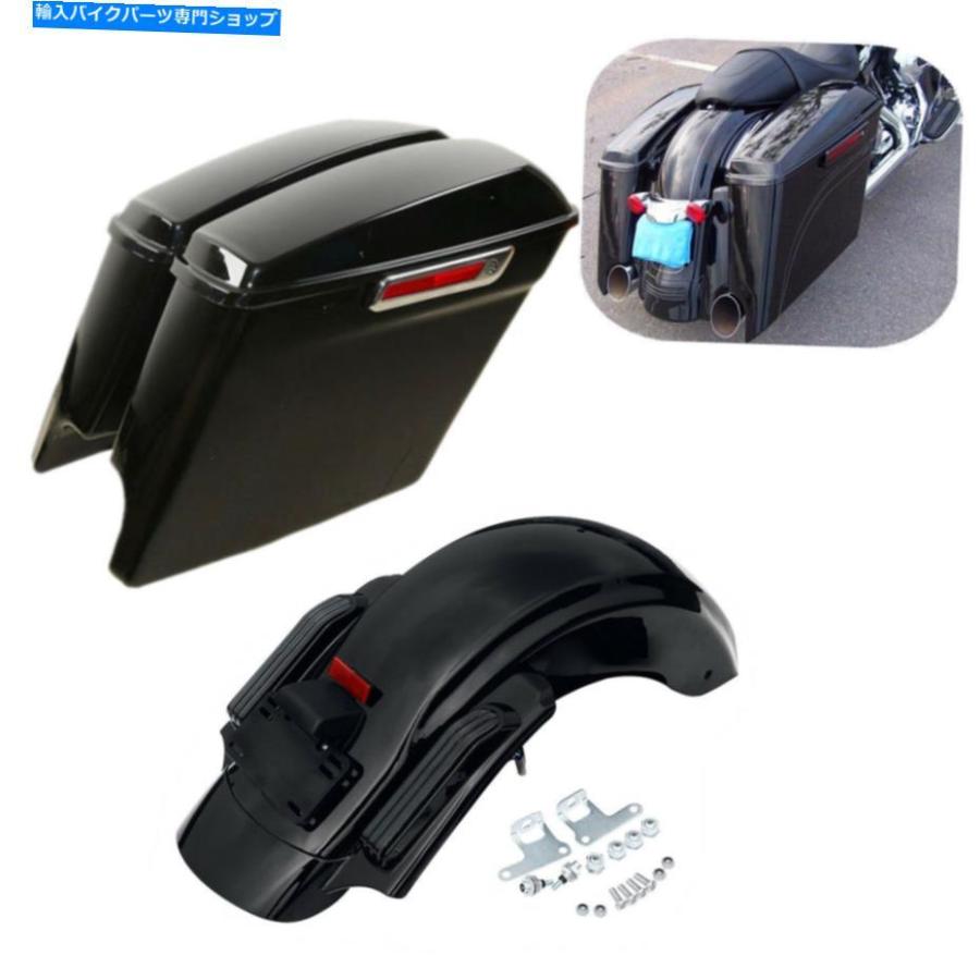 Rear Fender 5 \"ハーレー・エレクトラズ・グライドロードキング14-21のためのリアフェンダーフィンディーフィット 5\"" Extended Saddlebags Rear Fende"