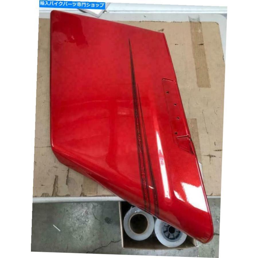 Rear Fender OS＆D AdvanBlack 4.5 \"ストレッチサドルバッグラグーナオレンジ+リアフェンダー拡張 OS\u0026D Advanblack 4.5\"" Stretched Saddlebags Laguna"