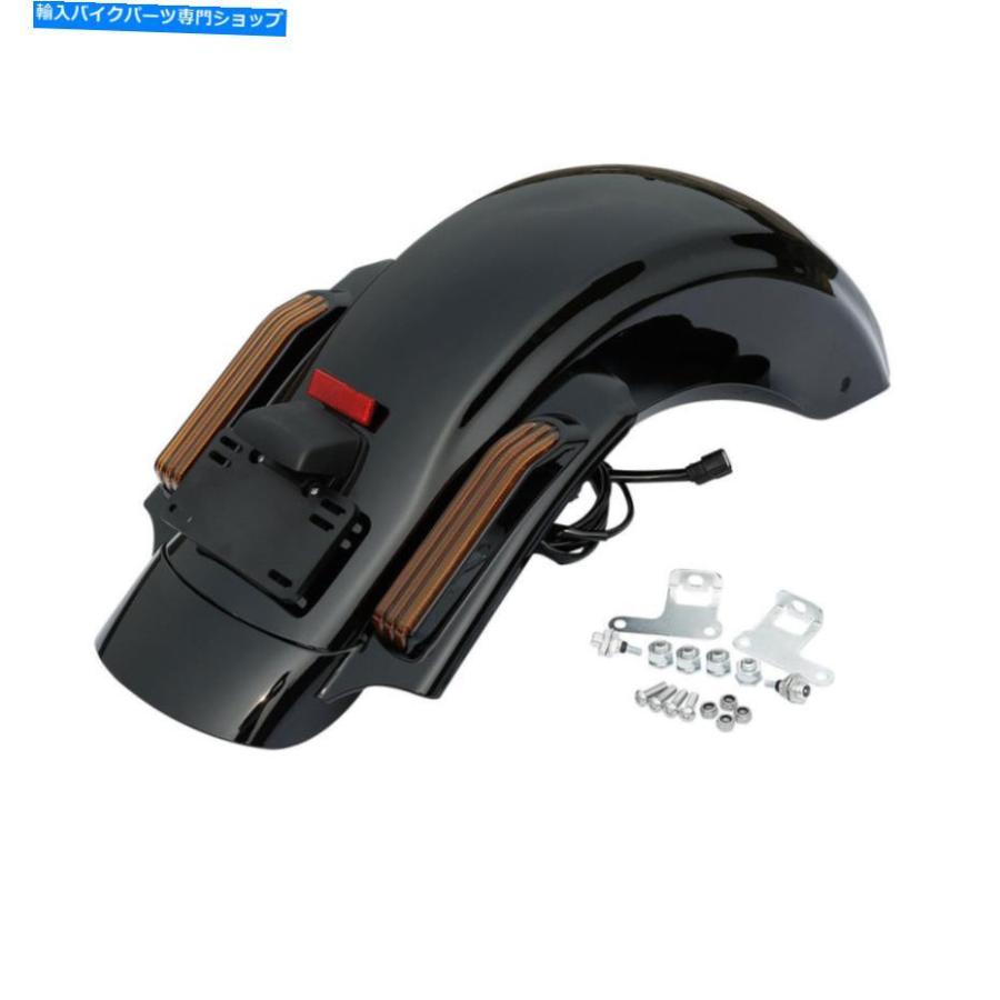 Rear Fender ハーレーツーリングストリートグライドウルトラ限定2014-2021 CVOのためのLEDリアフェンダーフィット LED Rear Fender Fit For Harley To