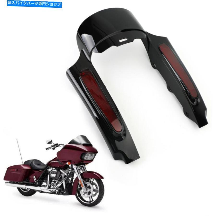 Rear Fender リアフェンダーLEDライトを遊びのための光Electra Street Glide Road King 09-13 Red CA Rear Fender LED Light for Touring Electra Str
