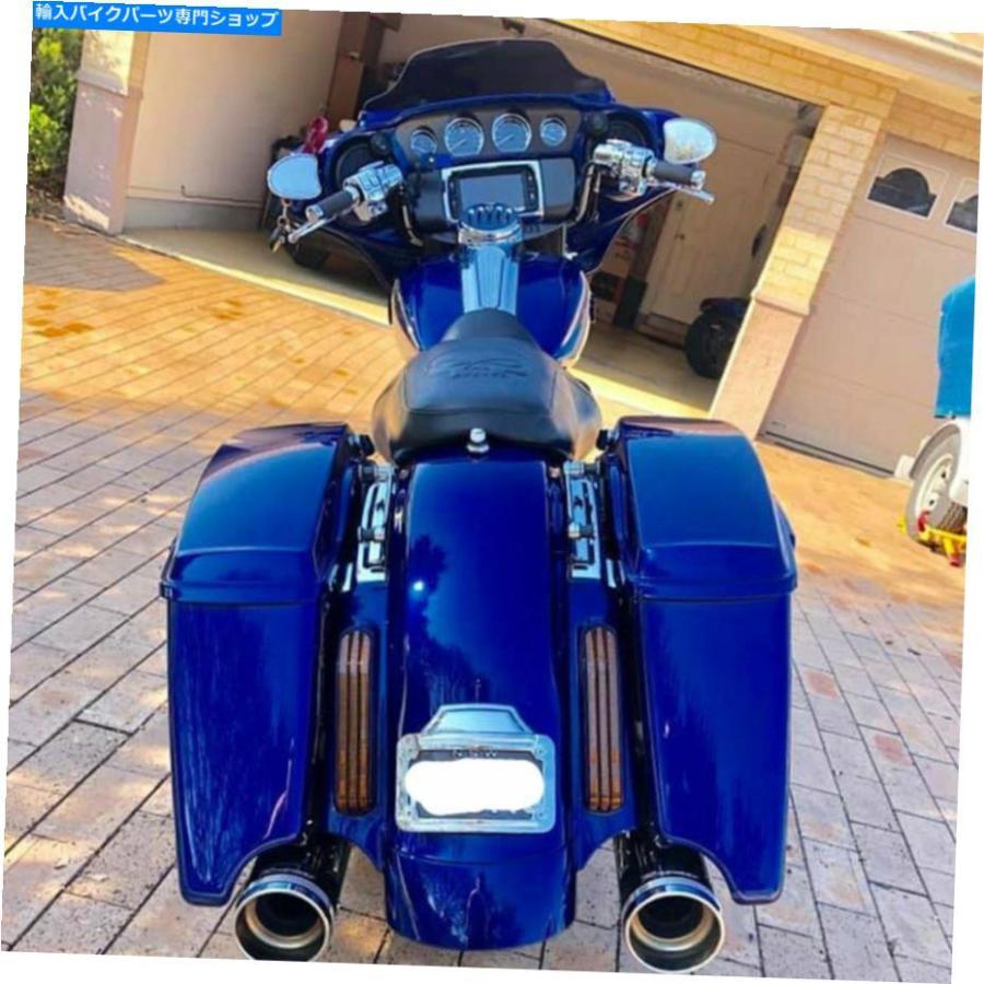 Rear Fender 2014-2020ハーレーダビッドソンストリートロードグライドのための青い最大CVOリアフェンダーシステム Blue Max CVO Rear Fender System F