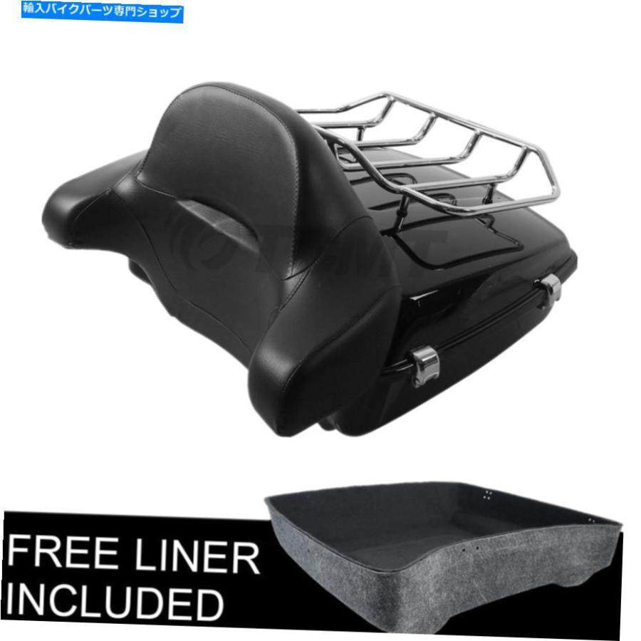 Rear Fender トランク5 \"ハーレーツアーパックツーリング14-20のためのサドルバッグ＆リアフェンダーフィット Trunk 5\"" Stretched Saddlebags \u0026Rear F"_2