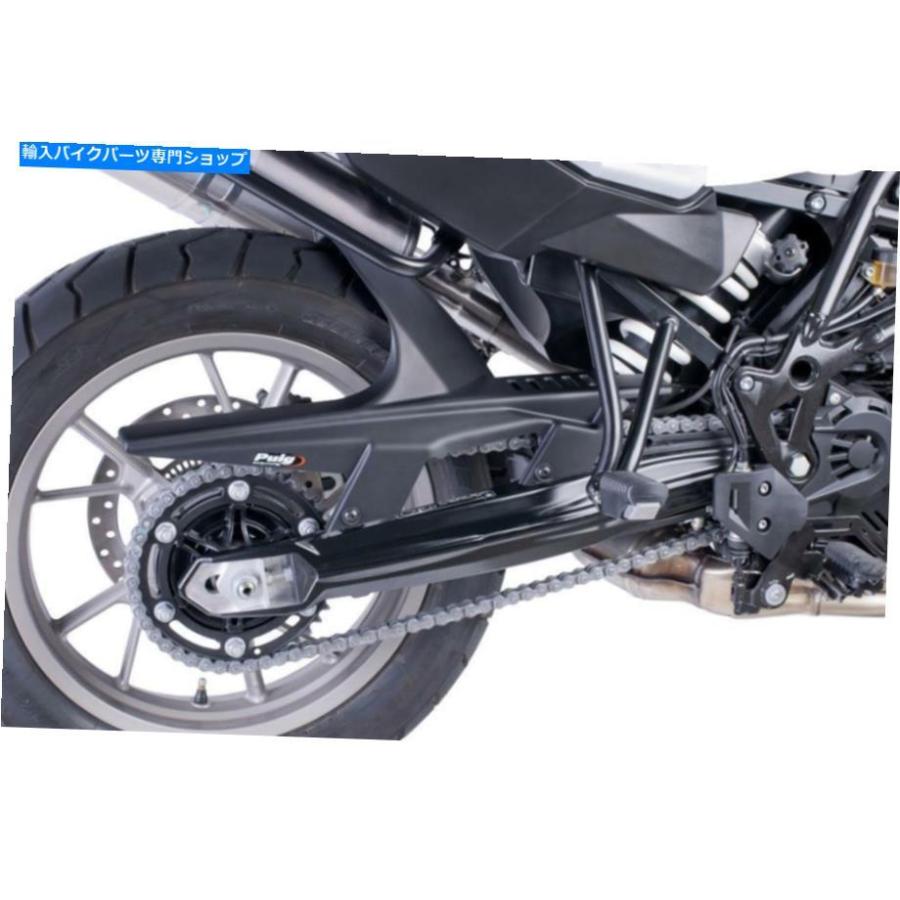 Rear Fender パイグリアタイヤハガ（引っ敷き黒いこと）6366J. PUIG REAR TIRE HUGGER (MATTE BLACK) 6366J 外装パーツ-バイク
