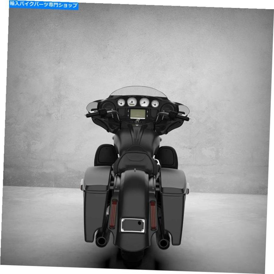 Rear Fender AdvanBlack Unpented Dominatorストレッチリアフェンダーは2014+ハーレーツーリング Advanblack Unpainted Dominator Stretched Rear Fen_1