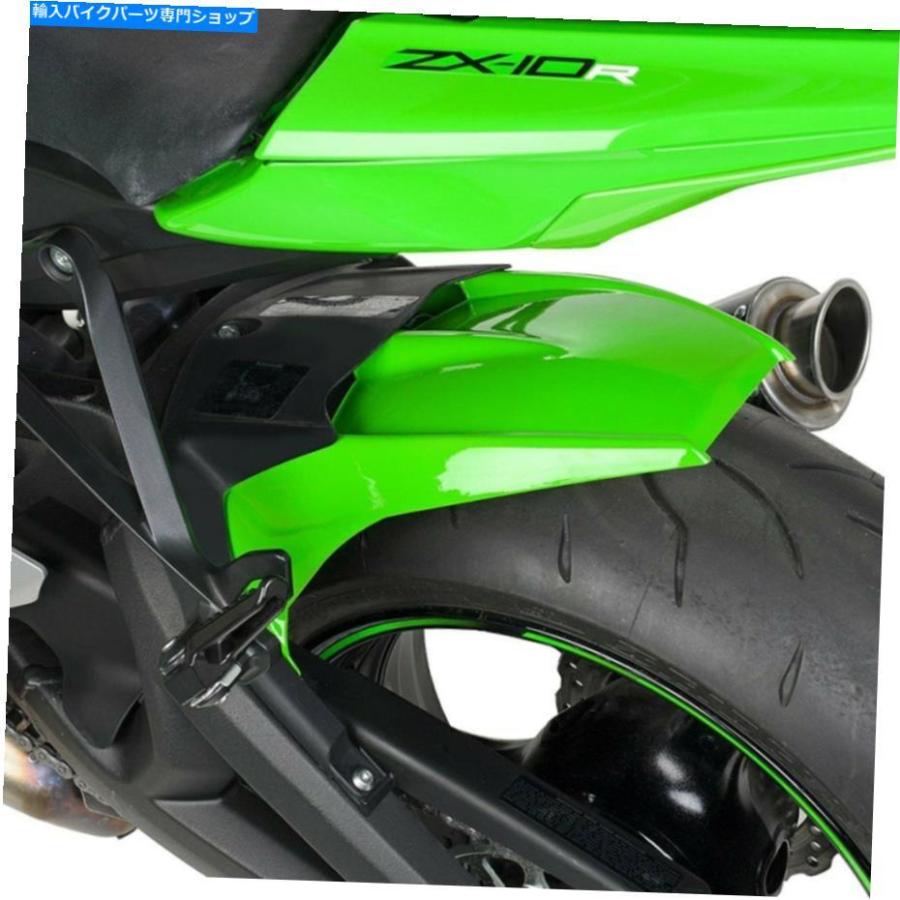 Graves Rear Fender 川崎忍者ZX10R 15-17後部黒のABSプラスチック