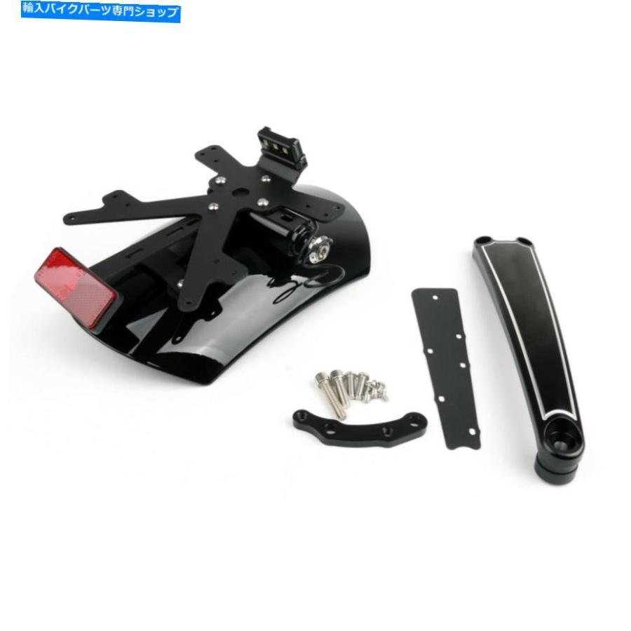Rear Fender 後部ハガスプラッシュマッドガードフェンダーエリミネーターBMW R1200R 9 T 14-16ブラック Rear Hugger Splash Mud Guard Fender Elimina