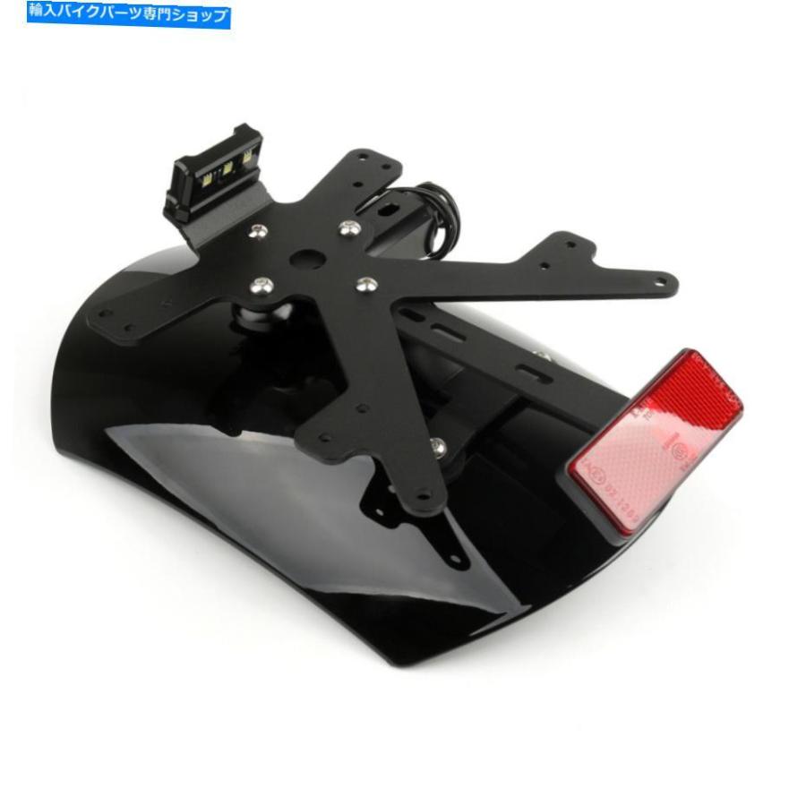 Rear Fender 後部ハガスプラッシュマッドガードフェンダーエリミネーターBMW R1200R 9 T 14-16ブラック Rear Hugger Splash Mud Guard Fender Elimina_2