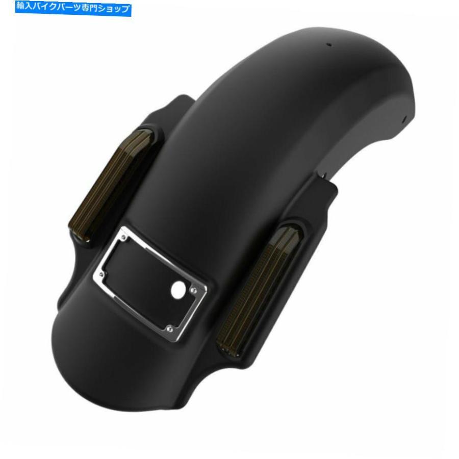 Rear Fender Denim Black Dominatorストレッチリアフェンダーは09-13ハーレーツーリング Denim Black Dominator Stretched Rear Fender For 09-13 Har