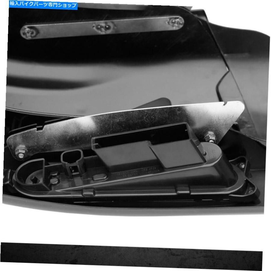 Rear Fender 5 \"ハーリーツーリング09-13のための伸縮されたサドルバッグ＆CVOリアフェンダーフィット 5\" Stretched Extended Saddlebags \u0026 CVO Rearの画像