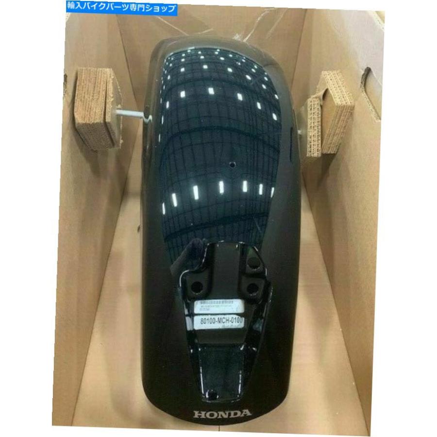 Rear Fender NOS 2002-2005ホンダVTX1300 / VTX1800リアフェンダー80110-MCH-671ZE *ブラック* NOS 2002-2005 Honda VTX1300/VTX1800 Rear Fender 801