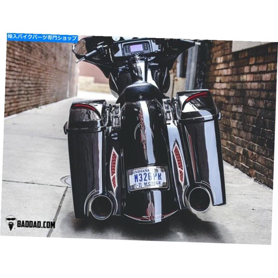 Rear Fender Bad DAD Raw Summitリアフェンダーハーレーフロリング14