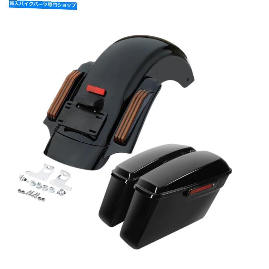 専用① Rear Fender リアフェンダーハードサドルバッグフィットハーレー