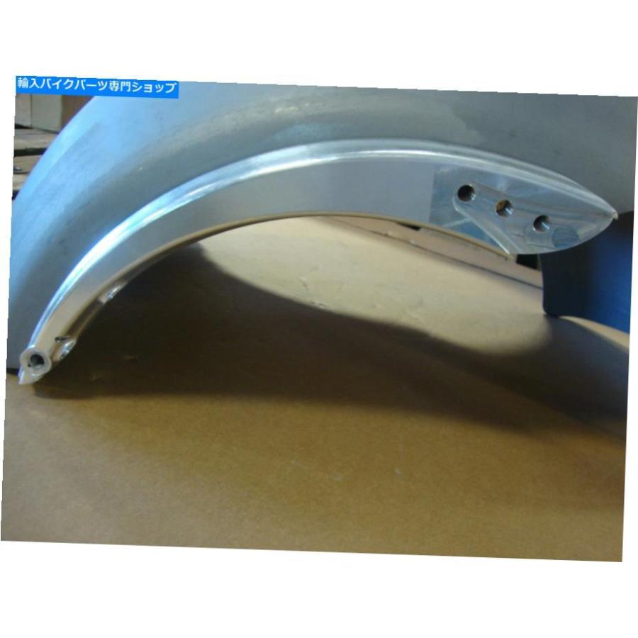 Rear Fender ビッグドッグオートバイスチールリアフェンダーW / Struts 2008-2010リッジバック330タイヤ BIG DOG MOTORCYCLES STEEL REAR FENDER W/ Sの画像