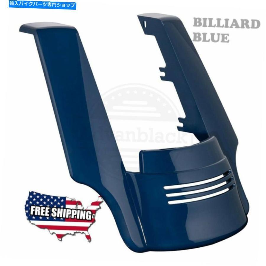 Rear Fender AdvanBlackビリヤードブルーリアフェンダー取りひろげる相応う19-20ハーレーストリートロード Advanblack Billiard Blue Rear Fender Extension フロントフェンダー-外装パーツ-車、バイク、自転車